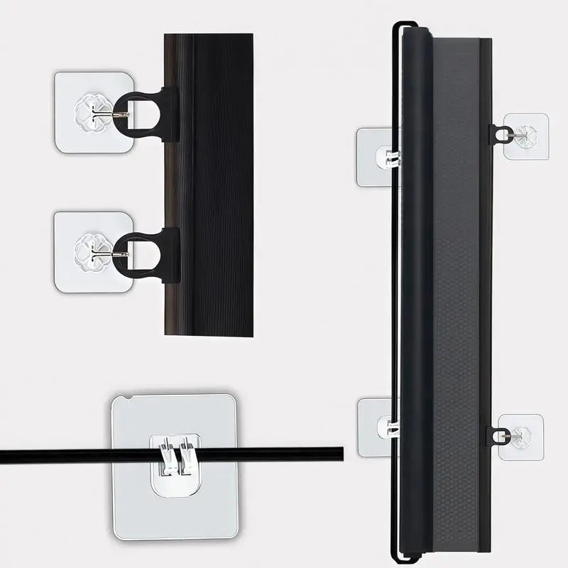 Retractable No-Drill Pet & Child Safety Mesh Gate