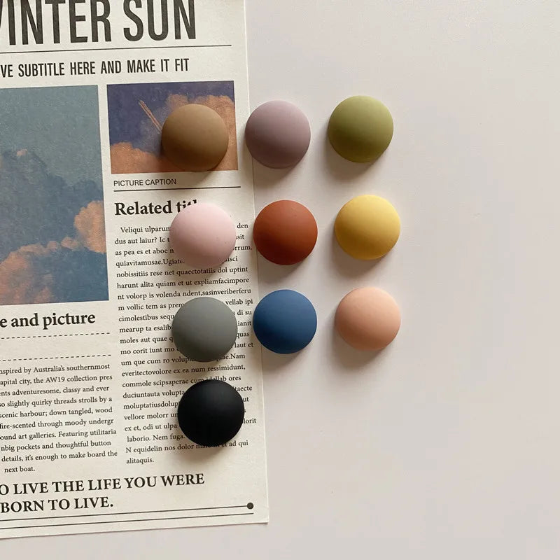 10pcs Mini Refrigerator Magnets with Colorful Candy Photo Wall Household Refrigerator Magnets Decorative Magnetic Stickers Home