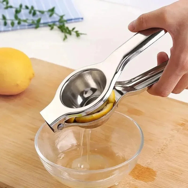 Efficient Stainless Steel Lemon Squeezer Manual Juicer for Citrus Orange Juice Pressing Kitchen Accessory