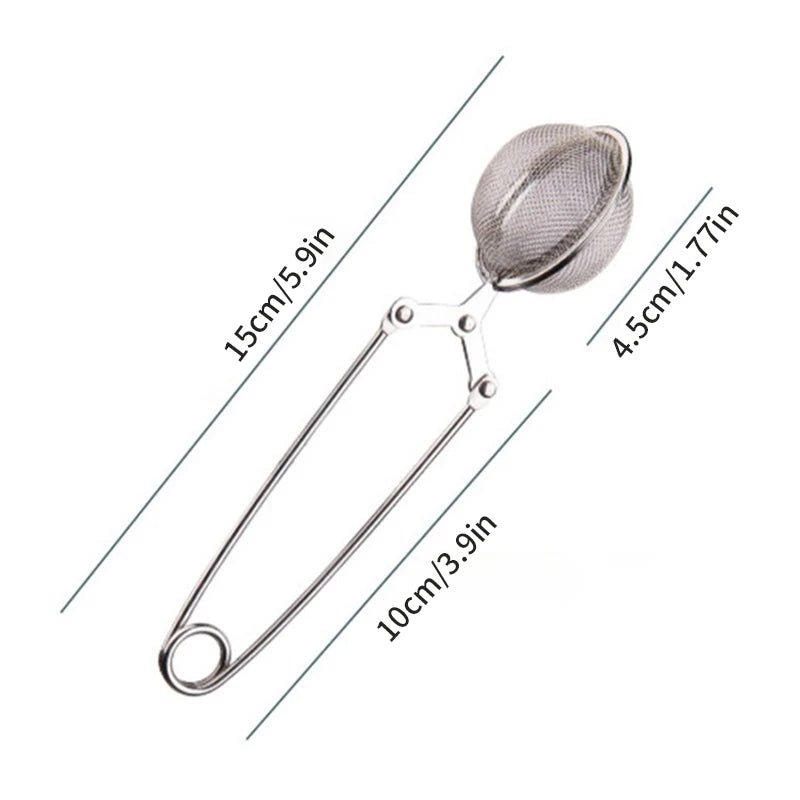 Stainless Steel Powder Spreader Ultra-Fine Leak-Proof Mesh Can Baking Matcha Sieve Cocoa Powder Sifter for Kitchen