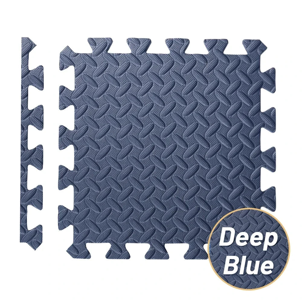 4~20Pcs Puzzle Fitness Mat, Eva Interlocking Foam Floor Tiles for Home