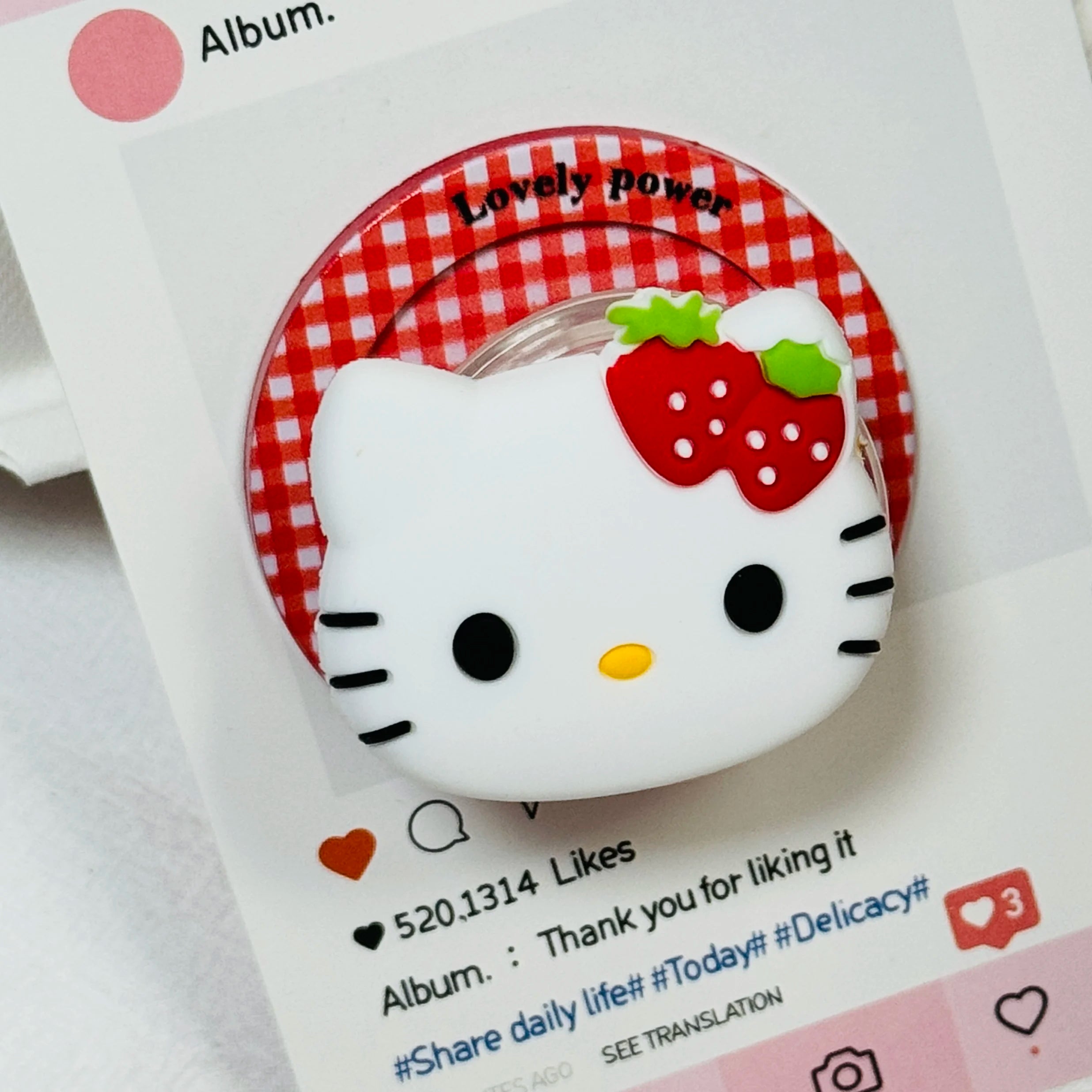 3D Bikini So Cute Magnetic Phone Holder Grip Tok Griptok For Magsafe iPhone MacSafe Ring Finger Expanding Stand
