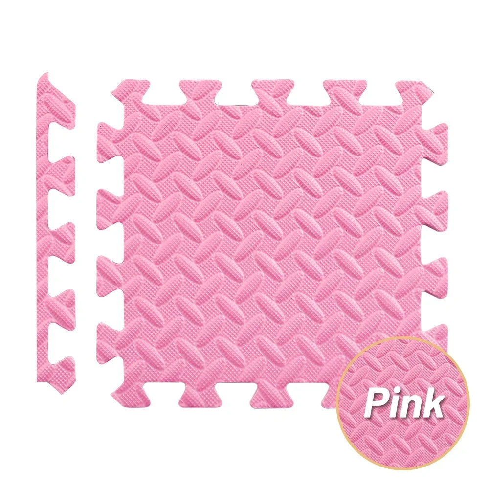 4~20Pcs Puzzle Fitness Mat, Eva Interlocking Foam Floor Tiles for Home