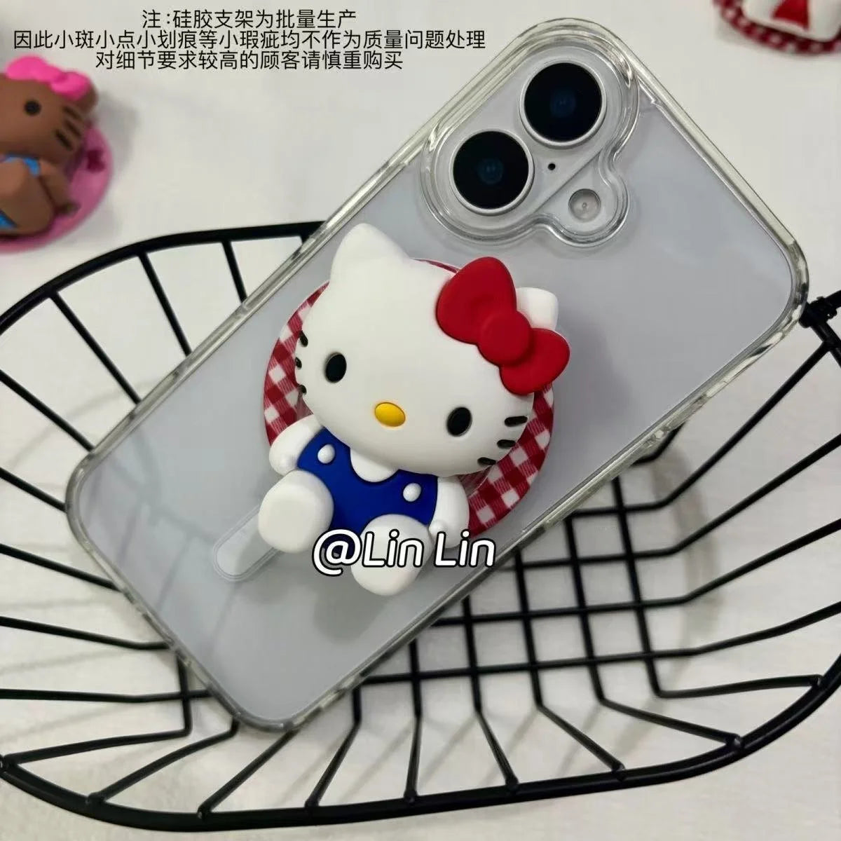 3D Bikini So Cute Magnetic Phone Holder Grip Tok Griptok For Magsafe iPhone MacSafe Ring Finger Expanding Stand