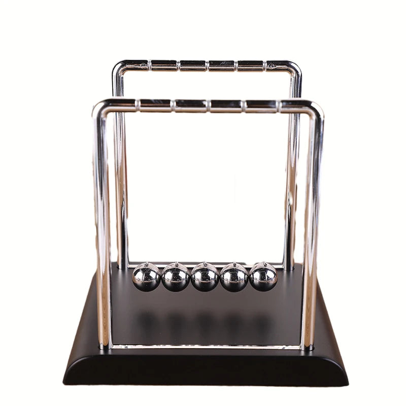 Newton Pendulum Balance Balls: Stylish Desk Decor & Educational Dynamics Toy for Office & Home
