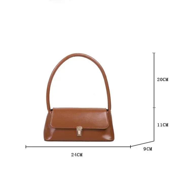 Luxury Women’s Crossbody Bag 2025 – Fashion Underarm Shoulder Handbag, Solid Color Purses for Women