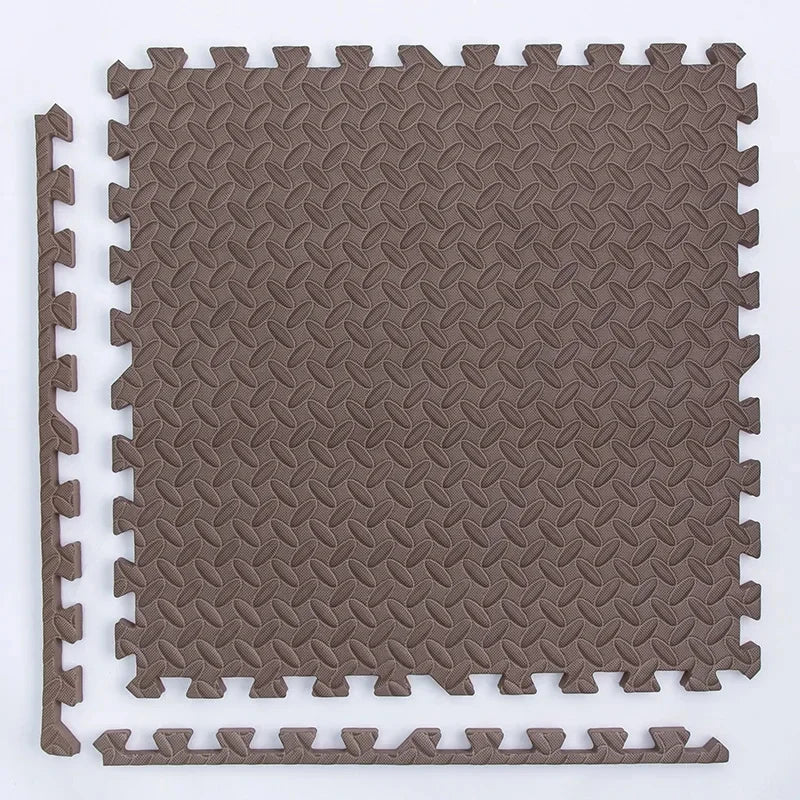 4~20Pcs Puzzle Fitness Mat, Eva Interlocking Foam Floor Tiles for Home