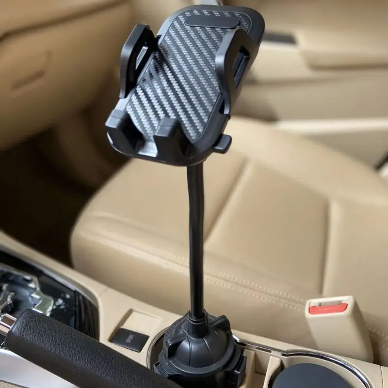 Universal Car Cup Mount Mobile Phone Holder Stand Cradle for iPhone 5/6/7/8 Pus XR XS 3.5-7" Cellphone Smartphones