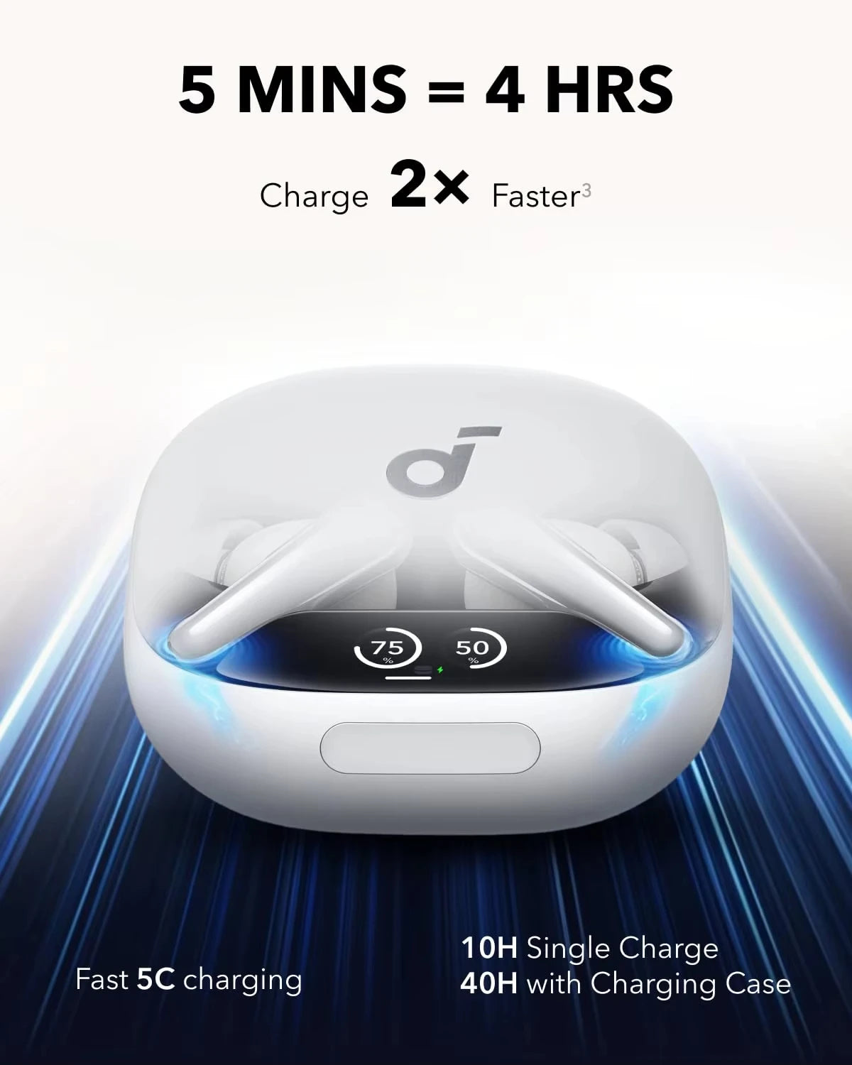 Global Version Anker Soundcore Liberty 4 Pro Earbuds Noise Cancelling Wireless Earphone TWS Real-Time ANC Fast Charge 6Mics