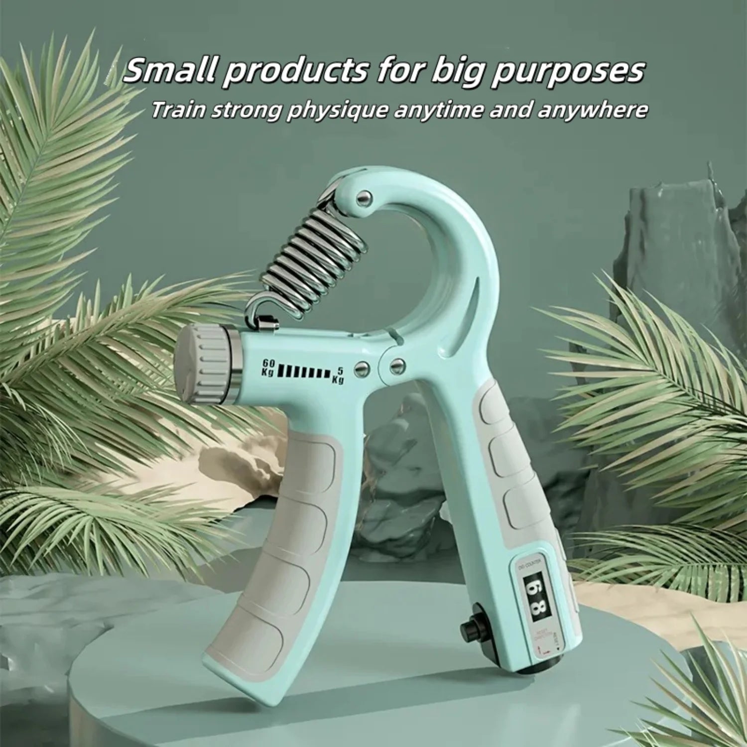 5-60KG Grip Strength TrainerHand Squeeze Forearm Strength TrainerAdjustable Resistance Hand Grip Strength TrainerMuscle Recovery
