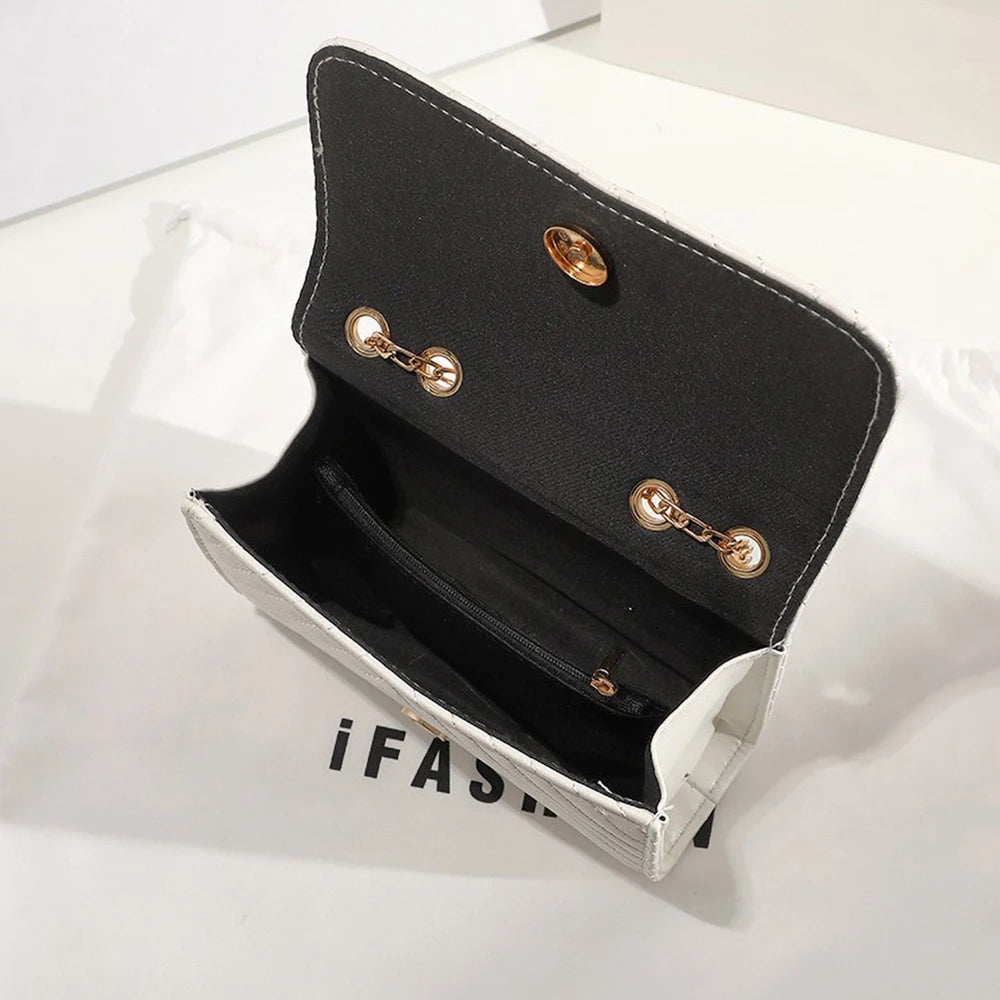 Designer Striped Shoulder Bag 2025 – Women’s V-Shaped Tassel Crossbody Handbag, Trendy Fashion Purse