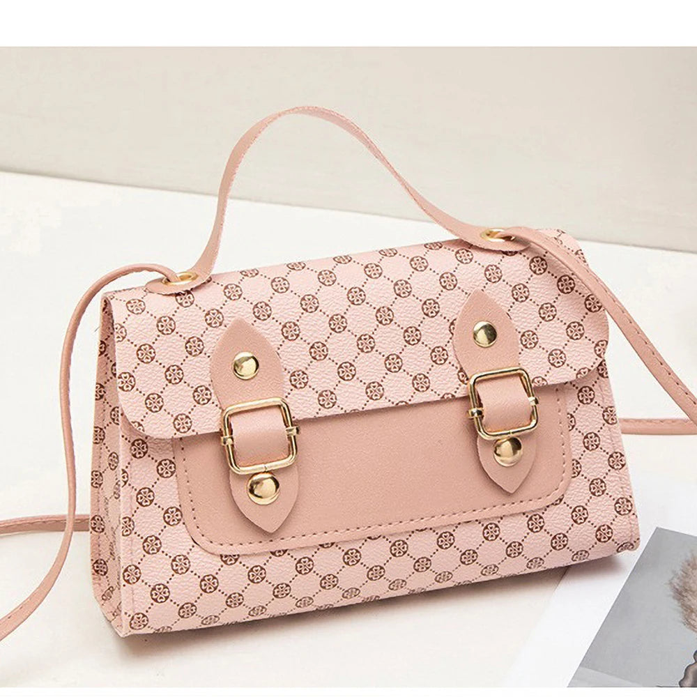 Polka Dot Diamond Mini Bag – Women’s Retro Shoulder & Crossbody Phone Purse, Trendy Small Handbag