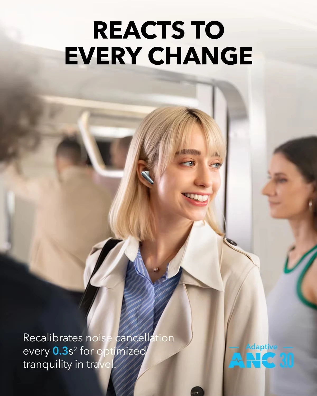 Global Version Anker Soundcore Liberty 4 Pro Earbuds Noise Cancelling Wireless Earphone TWS Real-Time ANC Fast Charge 6Mics