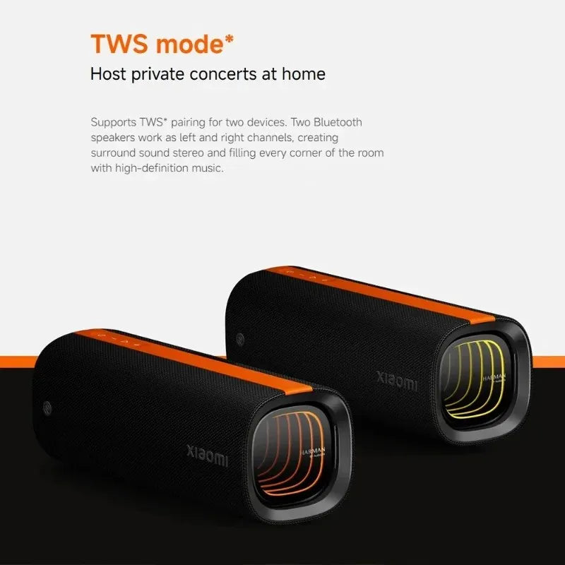Xiaomi Sound Party Global Version Portable Bluetooth Wireless Speaker High-Quality Outdoor Sound Durable for Outdoor Use