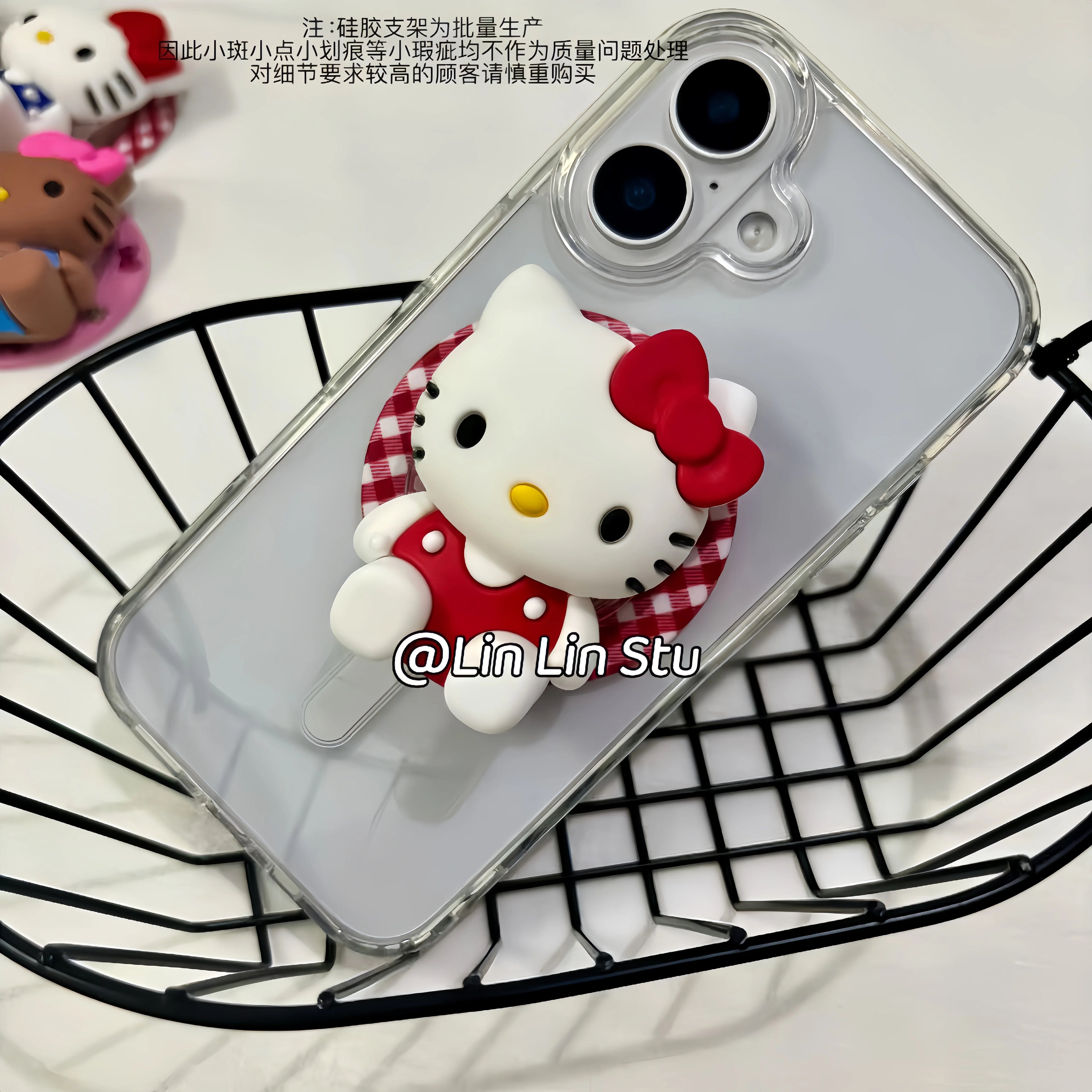 3D Bikini So Cute Magnetic Phone Holder Grip Tok Griptok For Magsafe iPhone MacSafe Ring Finger Expanding Stand