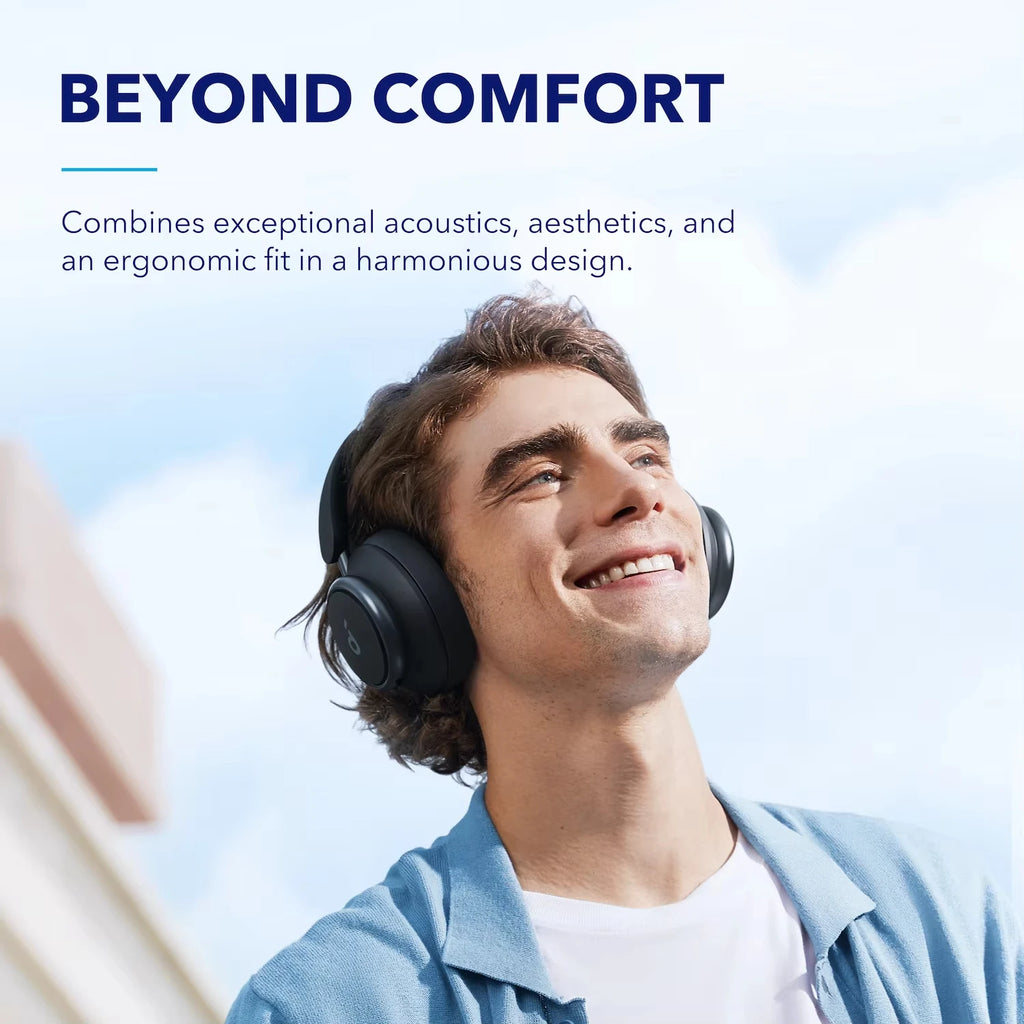Soundcore by Anker Space Q45 Adaptive Active Noise Cancelling Headphones, App Control, LDAC Hi-Res Wireless Audio, Bluetooth 5.3